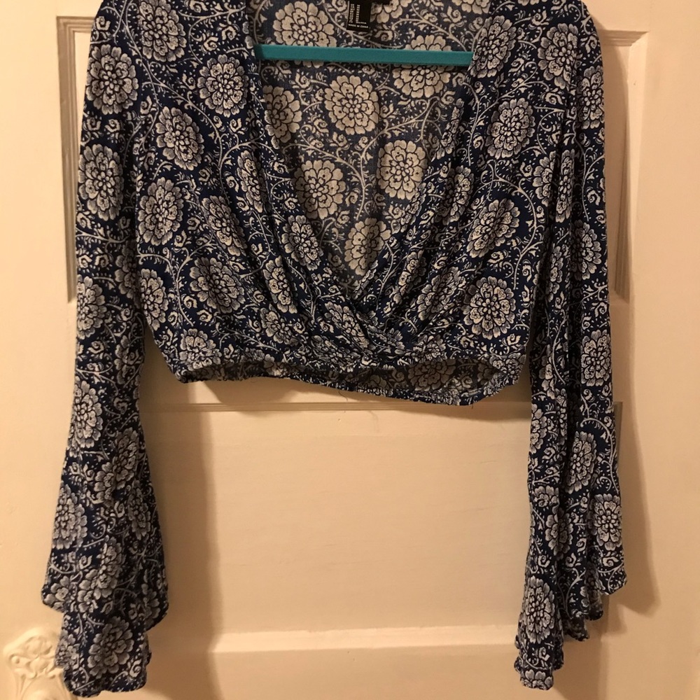 Floral crop top!